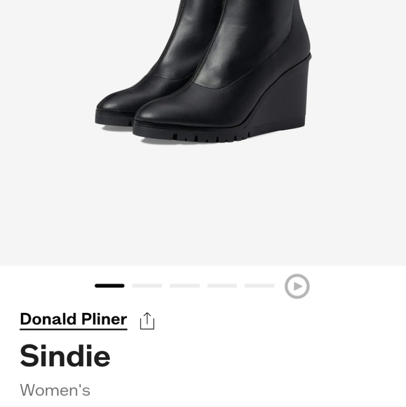 Donald Pliner Sindie Boots NEW Sz 8.5 - Picture 9 of 10